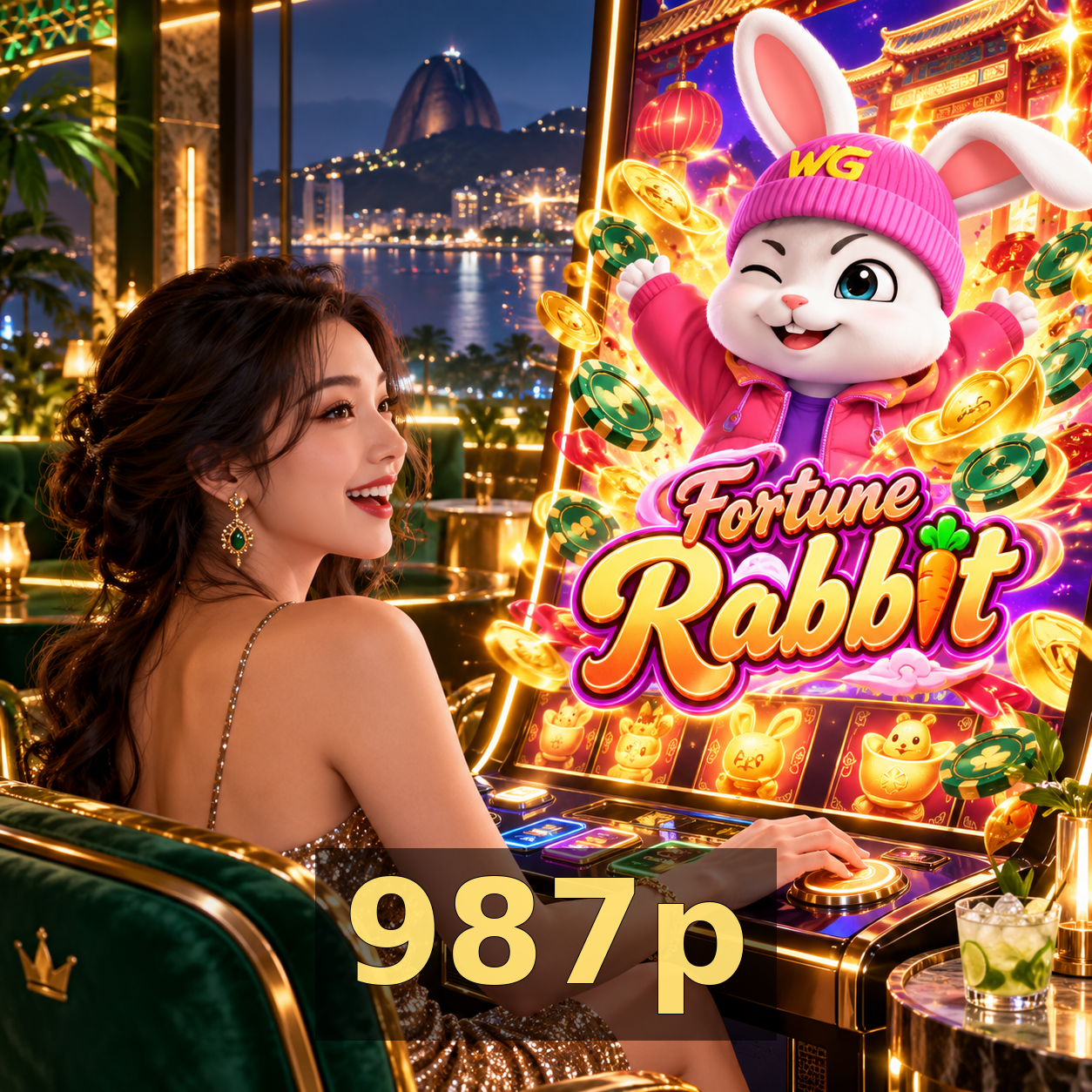 987p oferece diversas opções de jogos online
